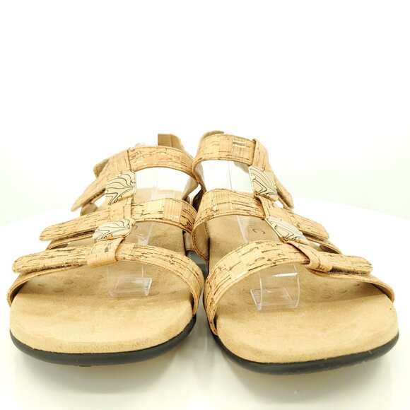Vionic Amber Adjustable Strap Sandal 10 Tan/Brown - Picture 6 of 11